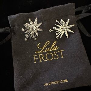 Eye catching, festive earrings! Worn one time